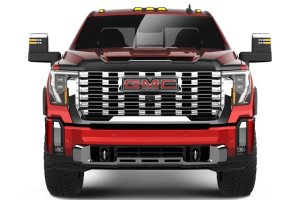 GMC Sierra 3500HD Hood Deflector - Husky Liners - Aeroskin - Smoke - 2024+